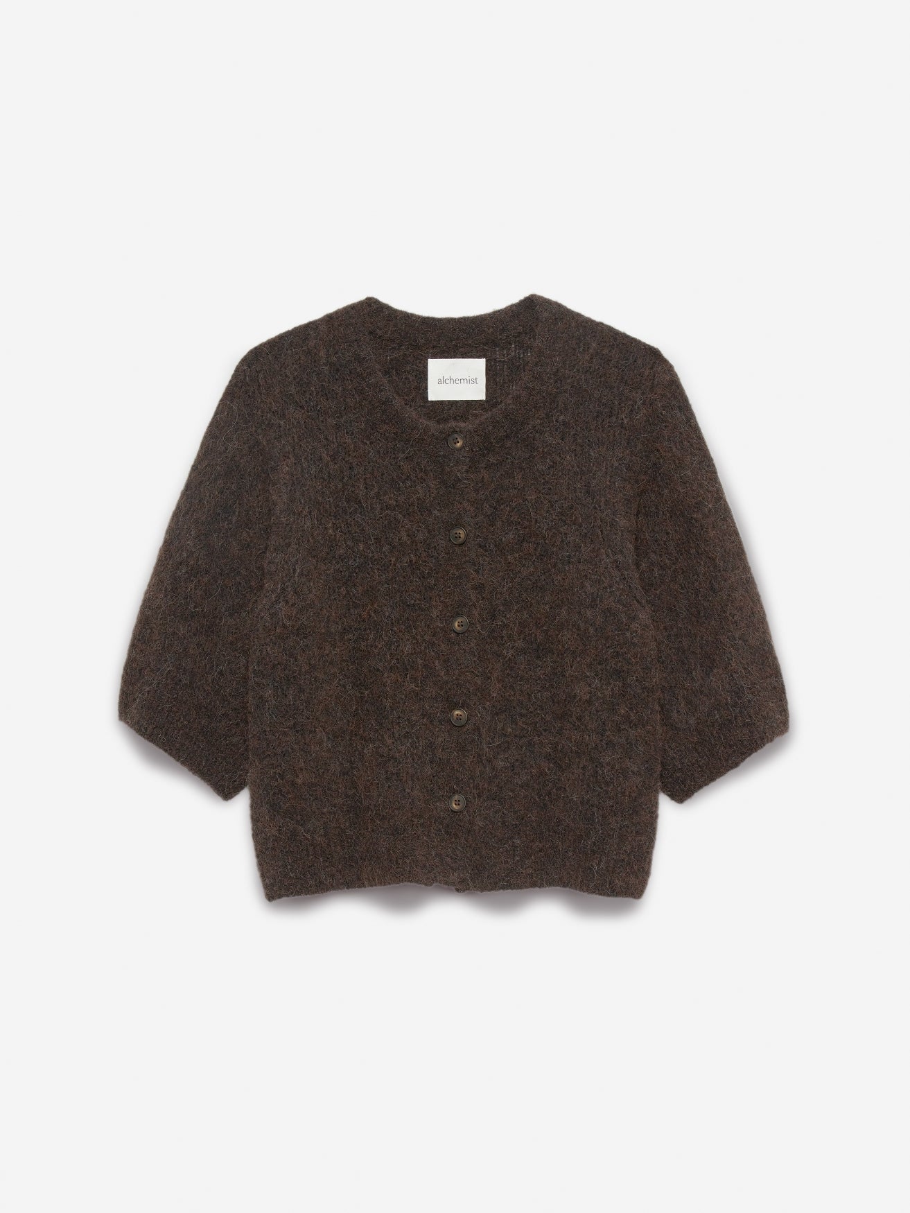 Caroline Cardigan | Dark brown