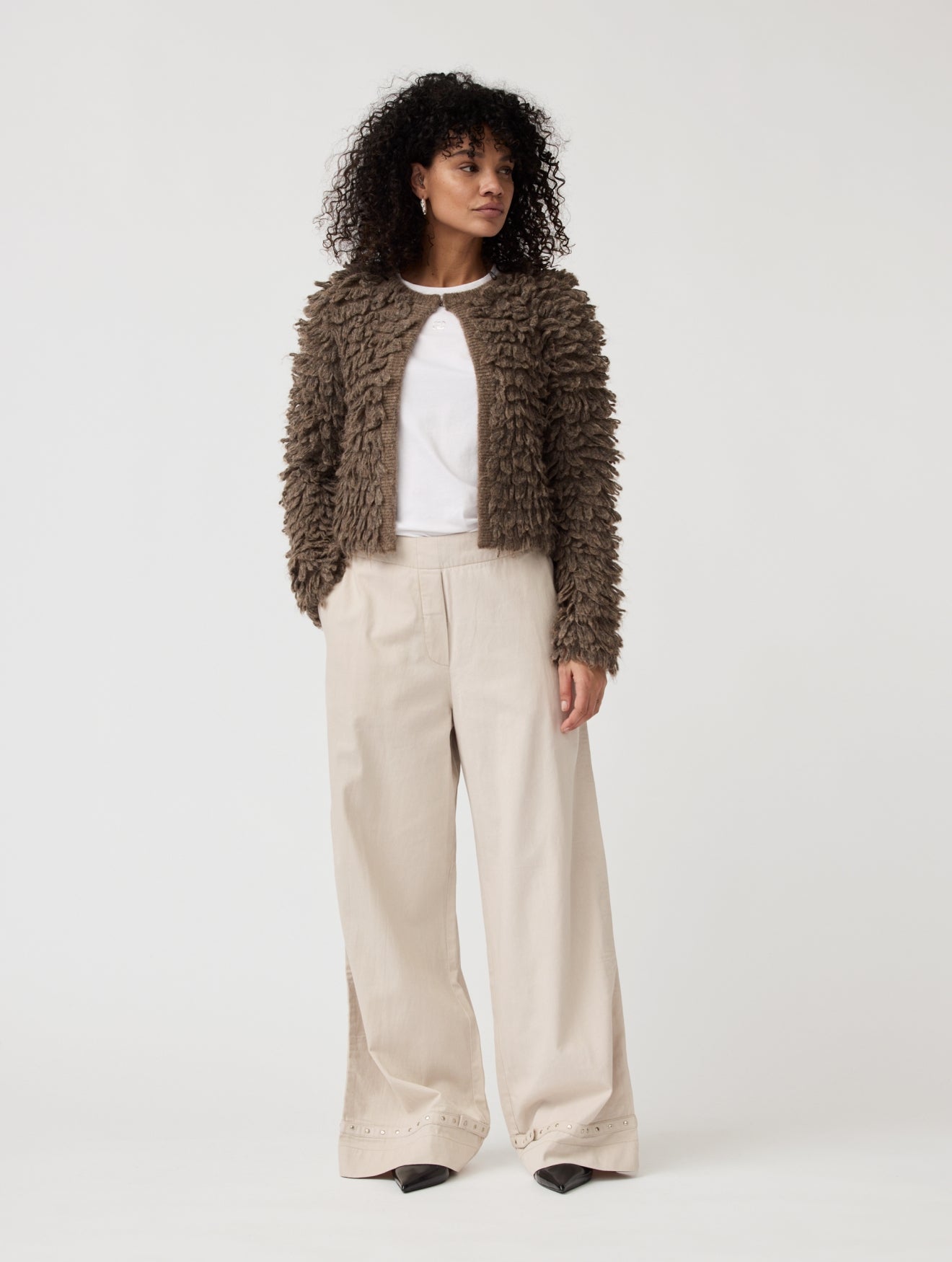 Cardigan Sen | Brown