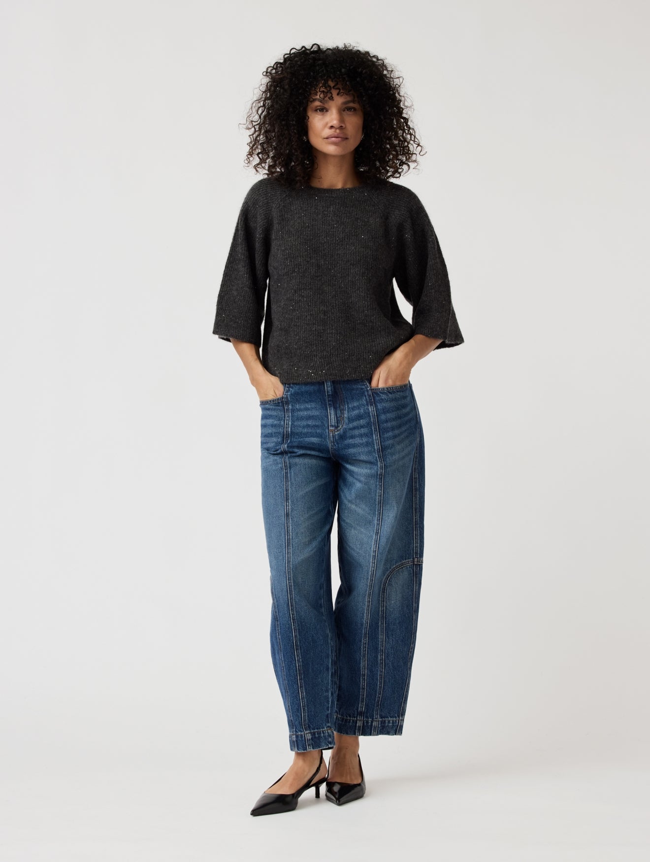 Sweater Misty | Grey melange